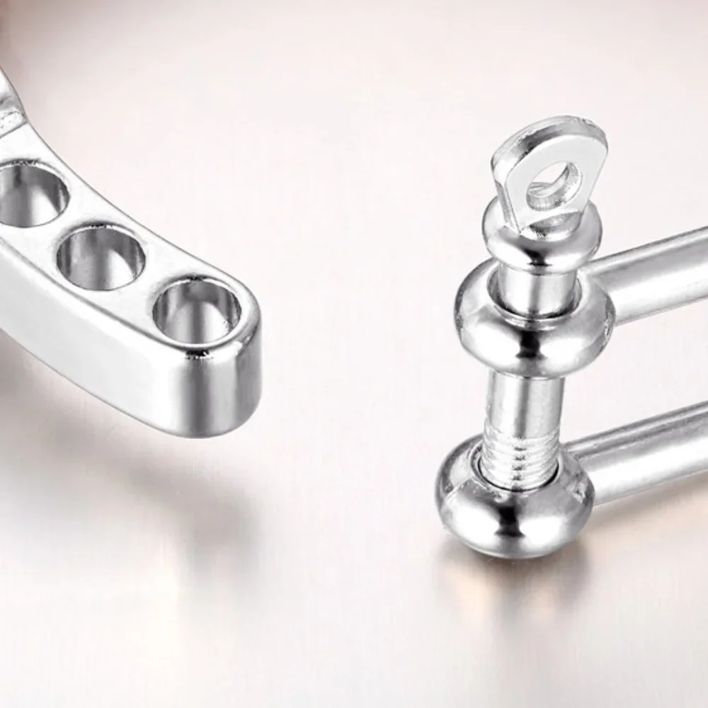 [New] Stainless Steel Bracelet Men - Picture 2 of 5